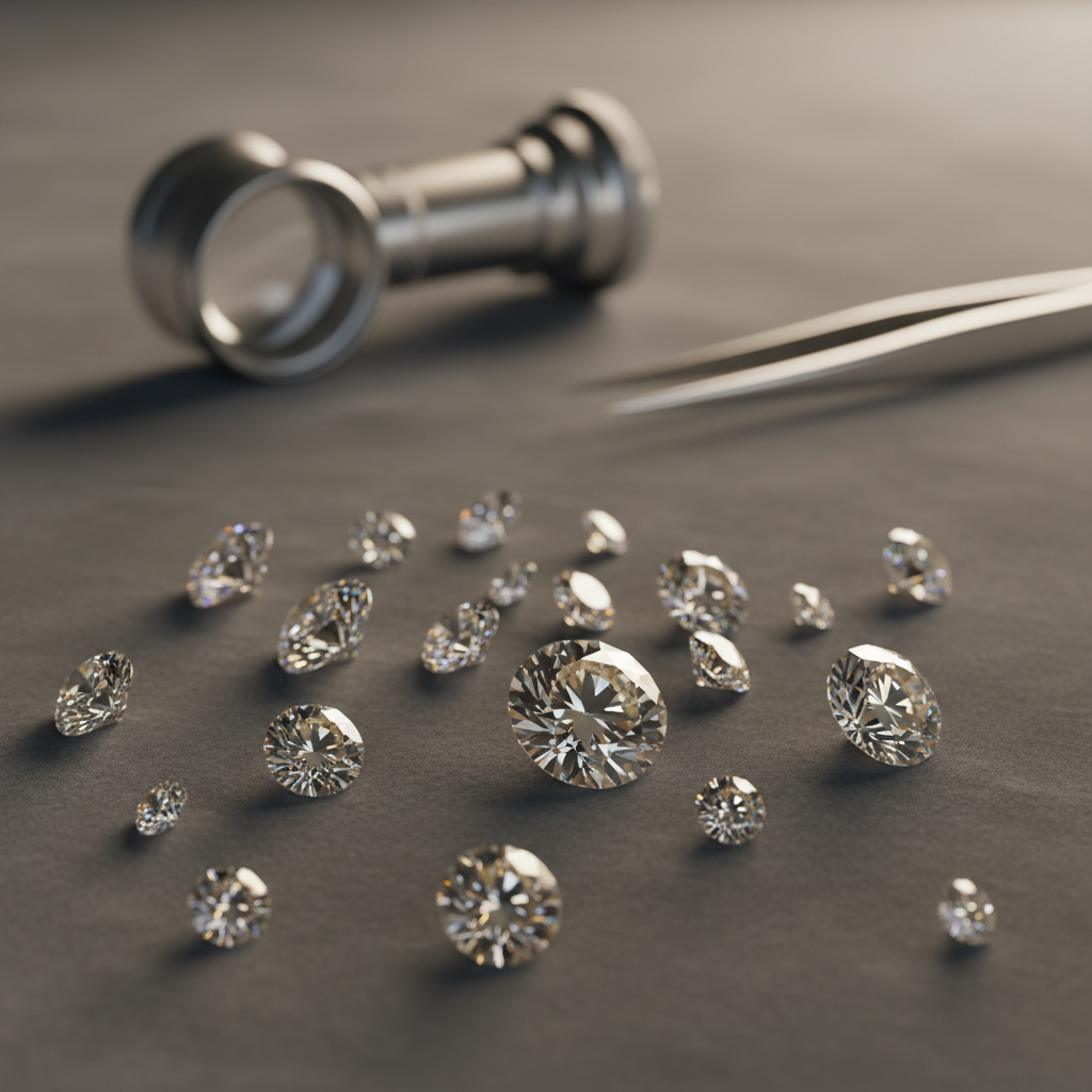 Loose diamonds and gemological tools-Javaherian Wholesale selection