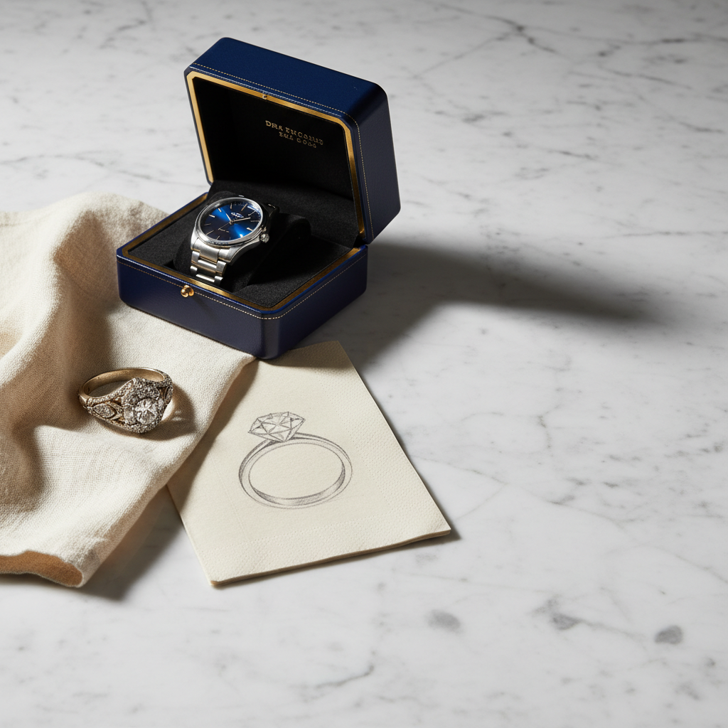 Fine jewellery and watches considered for exchange toward new pieces