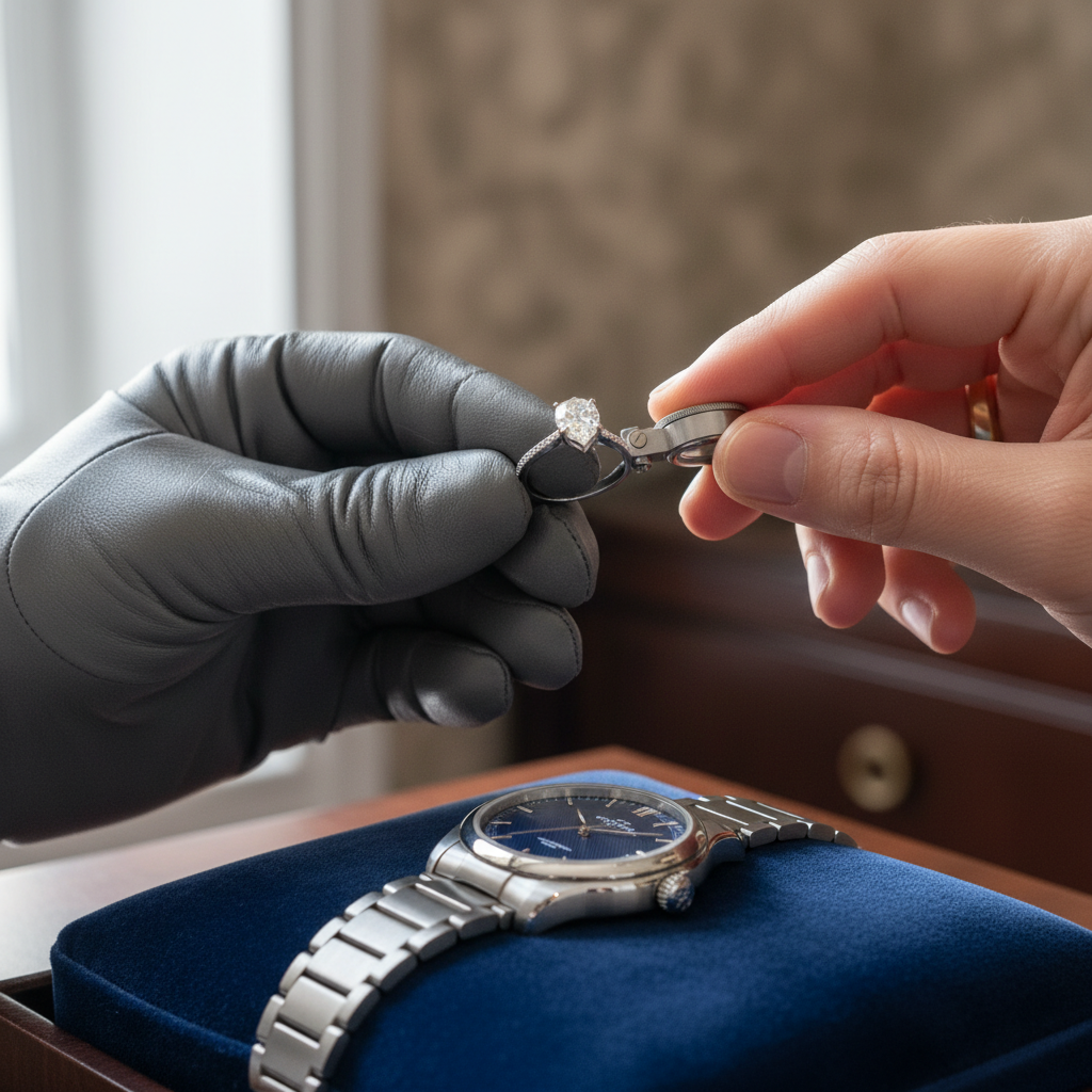 Private jewellery and watch evaluation at Javaherian